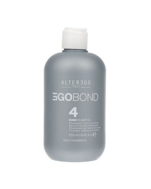 BOND SHAMPOO 4 plaukų struktūrą atkuriantis ir stiprinantis šampūnas, 250 ml paveikslėlis