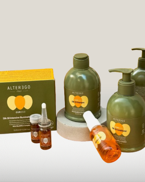 SILK OIL sausų, nepaklusnių plaukų kondicionierius su šilko efektu paveikslėlis